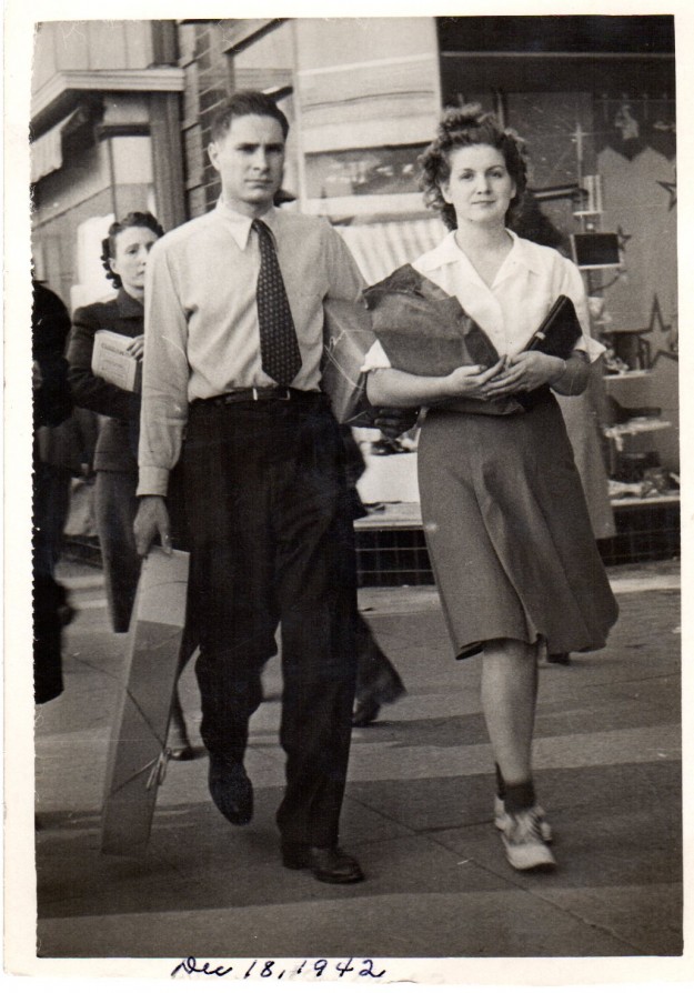 Lester and Flora Crocker Dec. 18 1942