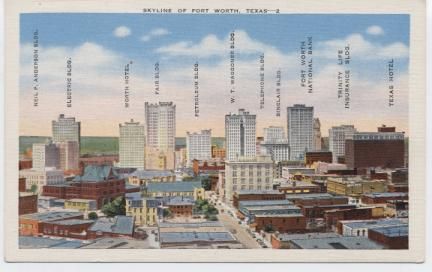 Skyline of Fort Worth, Texas