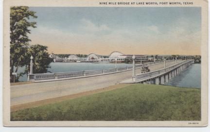 Nine Mile Bridge at Lake Worth.