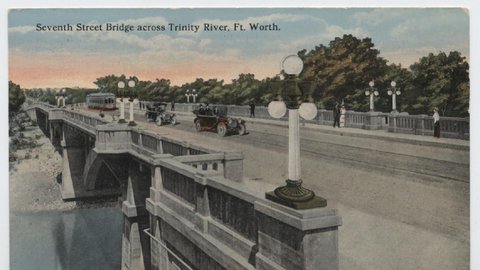 Seventh Street Bridge across Trinity River, Ft. Worth